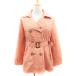 b-ju Roo doBou Jeloud тренчкот весеннее пальто короткий подкладка имеется 38 orange /YM3 #MO женский 