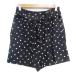  McAfee Tomorrowland юбка-брюки шорты короткий хлеб лента имеется точка рисунок полька-дот рисунок шелк .36 темно-синий белый темно-синий женский 