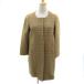  Nolley's Nolley'ssofisophi no color пальто длинный длина 38 M бежевый /YK5 женский 