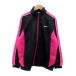  Nike NIKE спортивная одежда спортивная куртка средний длина линия Logo вышивка M чёрный черный розовый /HO34 мужской 