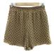  slow b Iena SLOBE IENA юбка-брюки брюки шорты короткий хлеб точка рисунок бежевый чёрный черный /YS9 женский 