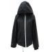  Under Armor UNDER ARMOUR спорт одежда с хлопком жакет Parker средний длина Zip выше MD чёрный черный /YS1 женский 