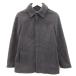  A.P.C. A.P.C. пальто с отложным воротником короткий S бордо серый /YM8 женский 