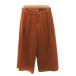 Untitled UNTITLED гаучо брюки широкий брюки 7 минут длина 0 Brown /YK16 женский 