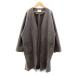  disco -toDiscoat no color пальто длинный длина одноцветный под замшу передний открытие L Brown /SY7 женский 