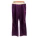  Adidas adidas тренировочный брюки длинный длина легкий Logo вышивка L фиолетовый лиловый "теплый" белый /HO21 женский 