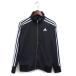  Adidas adidas внутренний стандартный товар climalite джерси спортивная куртка ребра s Lee полоса s Logo вышивка Zip выше S чёрный черный 