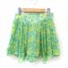  не использовался товар указатель INDEX с биркой юбка-брюки шорты flair общий рисунок боковой Zip S зеленый зеленый /TT16 женский 