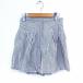 m Roo aMURUA брюки юбка-брюки шорты полоса высокий талия 2 голубой /ST7 женский 