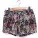 B7 брюки общий рисунок Short Zip fly 36 бежевый /FT30 женский 