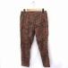  Journal Standard JOURNAL STANDARD брюки цветочный принт конический шерсть . хлопок хлопок 34 Brown чай /FT27 женский 