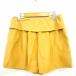  хлеб so-Pinceau юбка-брюки брюки юбка одноцветный простой Mini Short 38 горчица горчица Karashi /MT41 женский 