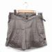  Body Dressing Deluxe BODY DRESSING Deluxe брюки Short roll выше ремень одноцветный хлопок 38 серый /FT38 женский 