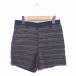  Urban Research Sunny этикетка URBAN RESEARCH Sonny Label шорты общий рисунок ламе толстый Zip fly 38 черный Brown чёрный чай 