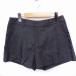  Indivi INDIVI шорты tuck шелк . шерсть .38 угольно-серый /FT40 женский 
