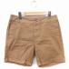  Moussy moussy шорты одноцветный простой хлопок хлопок 2 Brown чай /FT47 женский 