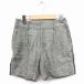  зеленый этикетка сирень расческа ng United Arrows green label relaxing брюки Short хлопок хлопок 36 серый /FT женский 