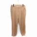monable for greenlabel relaxing брюки конический одноцветный простой 38 бежевый /FT33 женский 
