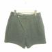  Adam et Rope Adam et Rope' брюки Short шерсть Zip fly толстый 38 зеленый зеленый /TT39 женский 