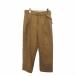  основа men toBASEMENT брюки распорка ремень casual Zip fly хлопок хлопок M~L чай Brown /TT43 женский 