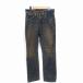  Big John Big John Denim джинсы брюки Vintage обработка стрейч 28 синий blue /FT34 женский 