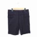  Will selection WILLSELECTION брюки половина Short roll выше Zip fly шерсть кашемир . чёрный черный /TT24