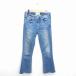 MCGUIRE Denim джинсы ботинки cut брюки woshu обработка Zip fly 26 синий голубой /TT48 женский 