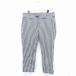  Natural Beauty Basic конический лодыжка проверка брюки Zip fly M черный белый чёрный белый /TT28 женский 
