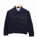 ko-encoen Denim jacket outer G Jean M indigo navy blue /FT30 lady's 