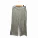  Spick & Span noble Spick&amp;Span Noble укороченные брюки распорка поддельный замша одноцветный 36 хаки /NT24 женский 
