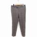  Ballsey BALLSEY Tomorrowland в клетку тонкий конические брюки шерсть 38 Brown чай /FT1 женский 
