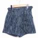 fa Via FABIA шорты tuck твид 7 синий blue /FT28 женский 
