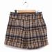  зеленый этикетка сирень расческа ng United Arrows green label relaxing брюки Short широкий шерсть . roll выше проверка 