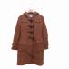 simplisite.Simplicite пальто внешний da полный длинный капот 38 Brown чай /KT33 женский 
