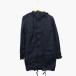  Moussy moussy капот пальто средний длина одноцветный простой капот шнур кромка шнур хлопок хлопок 1 темно-серый пепел /HT4 женский 