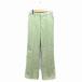  Lowrys Farm LOWRYS FARM брюки распорка центральный Press Zip fly проверка M желтый зеленый /NT20 женский 