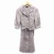  Body Dressing Deluxe BODY DRESSING Deluxe большой цвет пальто длинный одноцветный 7 минут рукав хлопок .38 серый ju/HT1 женский 