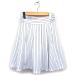  Majestic Legon MAJESTIC LEGON юбка-брюки брюки широкий Short полоса tuck .. чувство F белый белый /NT28 женский 