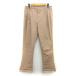  Uniqlo UNIQLO +J flare pants ботинки cut одноцветный простой tuck хлопок . талия 61cm бежевый Brown чай /HT1 женский 