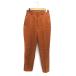  стайлинг styling/ брюки слаксы конический высокий laiz Zip fly простой 0 чай Brown /NT11 женский 