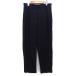  Zara ZARA центральный Press брюки конический простой tuck roll выше 38 черный чёрный /HT5 женский 