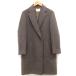 B&amp;Y United Arrows BEAUTY&amp;YOUTH красота &amp; Youth Пальто Честерфилд длинный простой шерсть .M серый ju/HT14 женский 