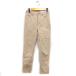 ikaikka брюки-чинос брюки из твила распорка хлопок хлопок простой Zip fly M бежевый /NT12 женский 