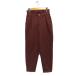  Zara ZARA высокий талия конические брюки одноцветный хлопок хлопок XS Brown чай /FT35 женский 