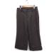 da-ma коллекция dama collection Glenn проверка укороченные брюки центральный Press шерсть 61 Brown чай /FT26 женский 