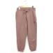  Reebok Reebok тренировочный легкий брюки Logo .? хлопок хлопок S чай Brown /TT женский 