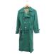 Dress Terior DRESSTERIOR длинный тренчкот внешний одноцветный шерсть 38 зеленый зеленый /FT9 женский 