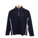  Munsingwear одежда MUNSINGWEAR внутренний стандартный товар рубашка-поло с длинным рукавом Logo Mark вышивка одежда для гольфа M темно-синий темно-синий /FT22 женский 
