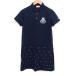  Adidas adidas внутренний стандартный товар рубашка-поло One-piece короткий рукав колено длина круг воротник одежда для гольфа M темно-синий темно-синий /FT22 женский 