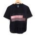adidas by Stella McCartney внутренний стандартный товар переключатель сетка футболка cut and sewn короткий рукав круглый вырез принт XS черный чёрный /FT22 женский 
